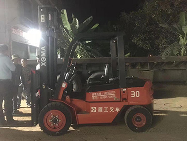 急客戶(hù)之所急，永新昌叉車(chē)服務(wù)暖人心